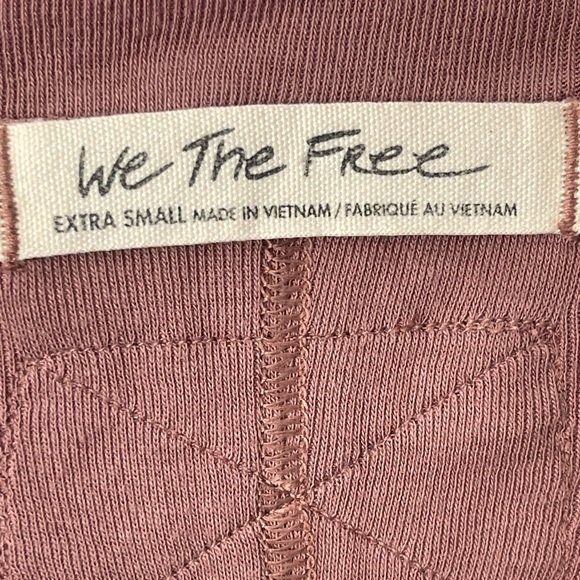 We The Free Clover Babydoll Split Neck Top Women’s Size XS Antique Oak - Picture 5 of 10